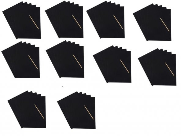 Puti A4 Sihirli Çizim Kağıdı 5 Li Paket ( 10 ADET) ürün görseli 1