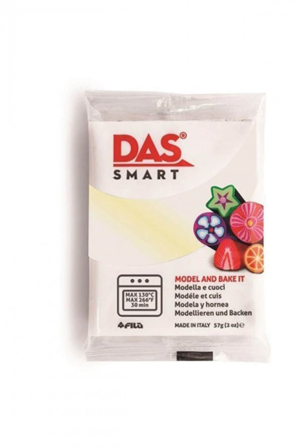 Das Smart Polimer Kil 57Gr. - Pearl White ürün görseli 1