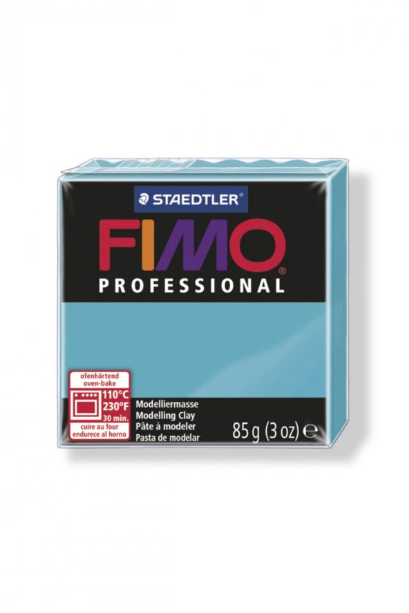 Fimo Professional Doll Art Polimer Kil 85G No:32 Turkuaz ürün görseli 1