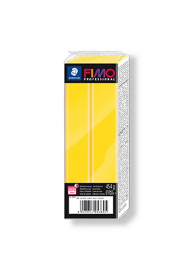 Fimo Professional Polimer Kil 454 gr. 100 Doğal Sarı ürün görseli 1