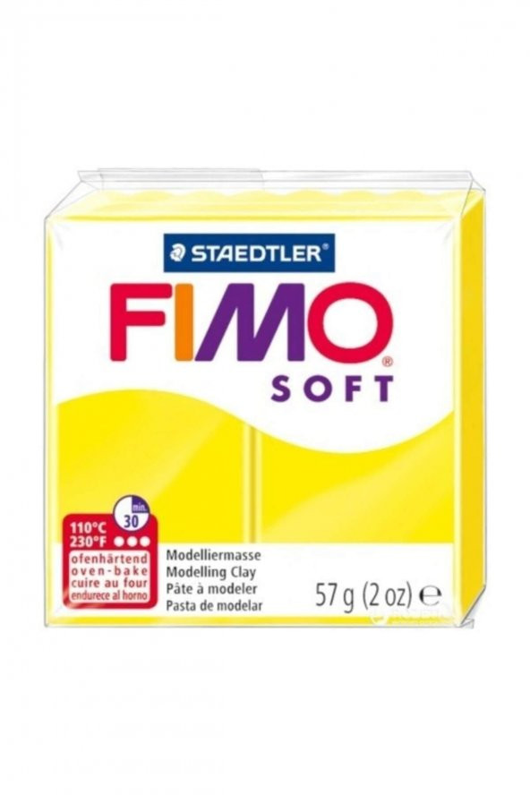 Fimo Soft Polimer Kil 10 Lemon ürün görseli 1