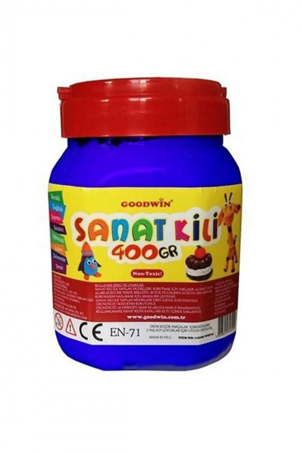 Sanat Kili 400 gr. MAVİ ürün görseli 1