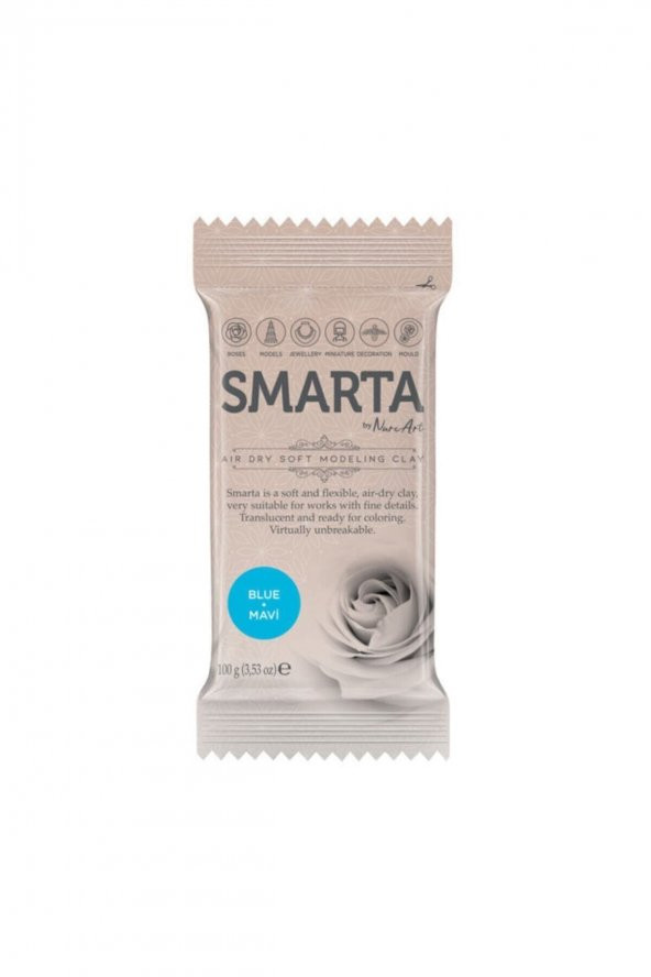 Smarta Modelleme Hamuru 100 Gr. Mavi ürün görseli 1