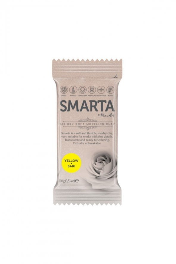 Smarta Modelleme Hamuru 100 Gr. Sarı ürün görseli 1