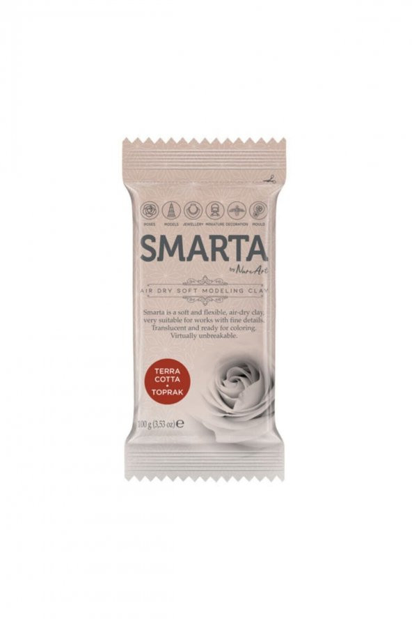 Smarta Modelleme Hamuru 100 Gr. Toprak Rengi ürün görseli 1