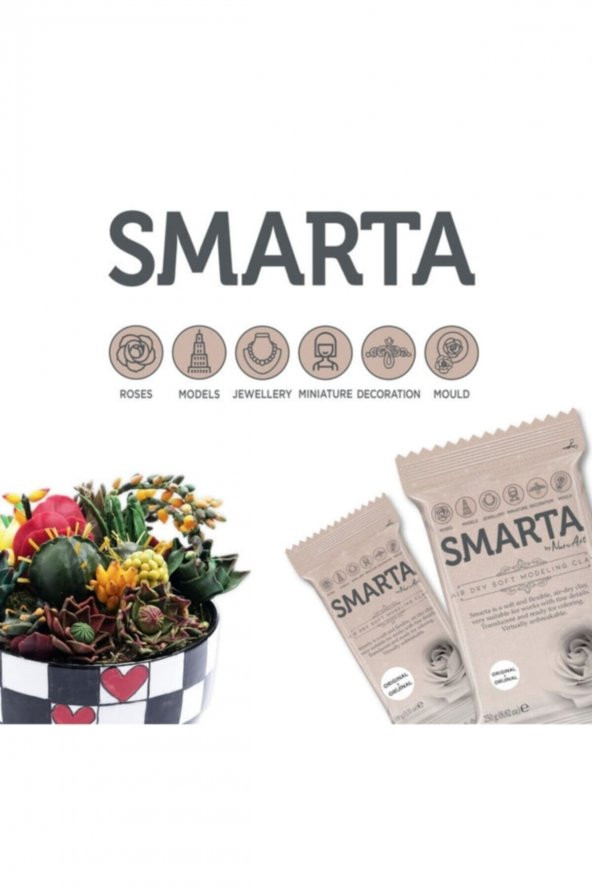 Smarta Modelleme Hamuru 100 Gr Original - Resim 2