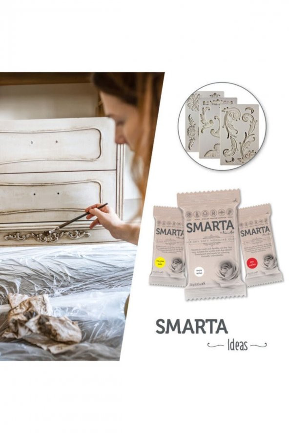 Smarta Modelleme Hamuru 100 Gr. Ten Rengi - Resim 4