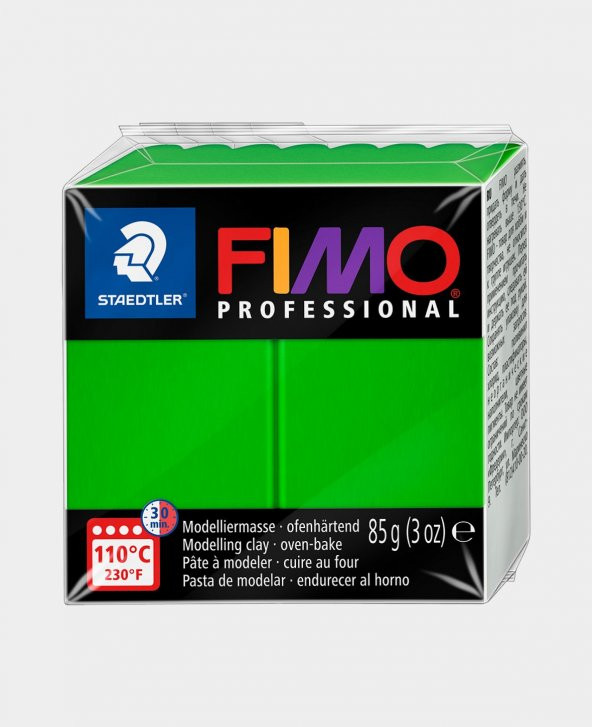 Staedtler Fimo Professional Polimer Kil 85Gr. Lacivert + Doğa Yeşili ürün görseli 1
