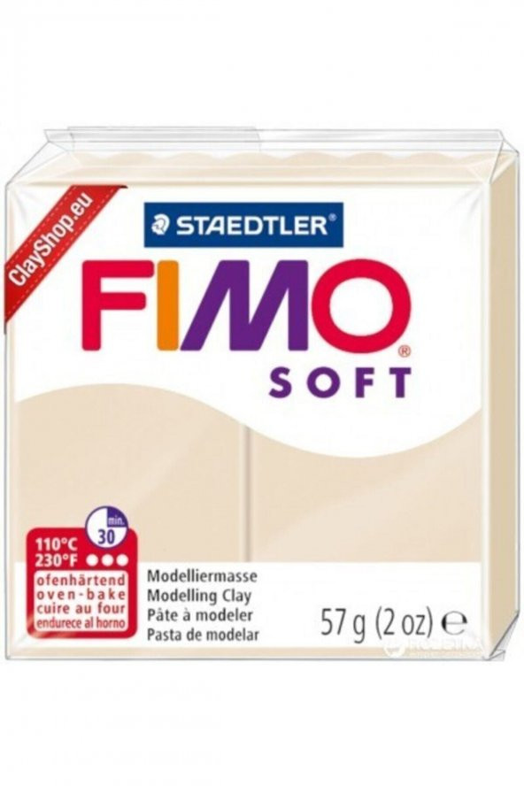 Staedtler Fimo Soft Polimer Kil 70 Sahara 57gr 19046 ürün görseli 1
