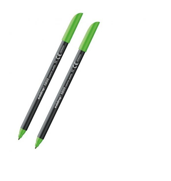 Edding 1200 Grafi̇k Kalemi̇ Açık Yeşil 2 Adet ürün görseli 1