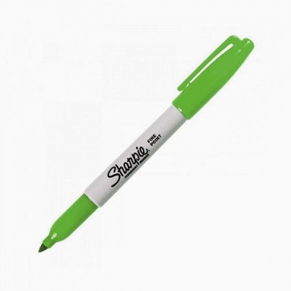 Sharpie Permanent Fine Yuvarlak Uç Limon Yeşili 1740641 ürün görseli 1