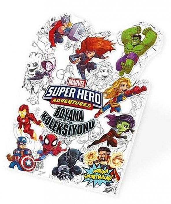 Marvel Süper Hero Boyama Koleksiyonu - Resim 8