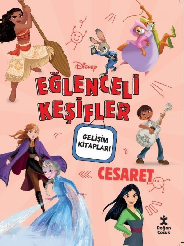 Disney Eğlenceli Keşifler Cesaret Gelişim Kitabı ürün görseli 1