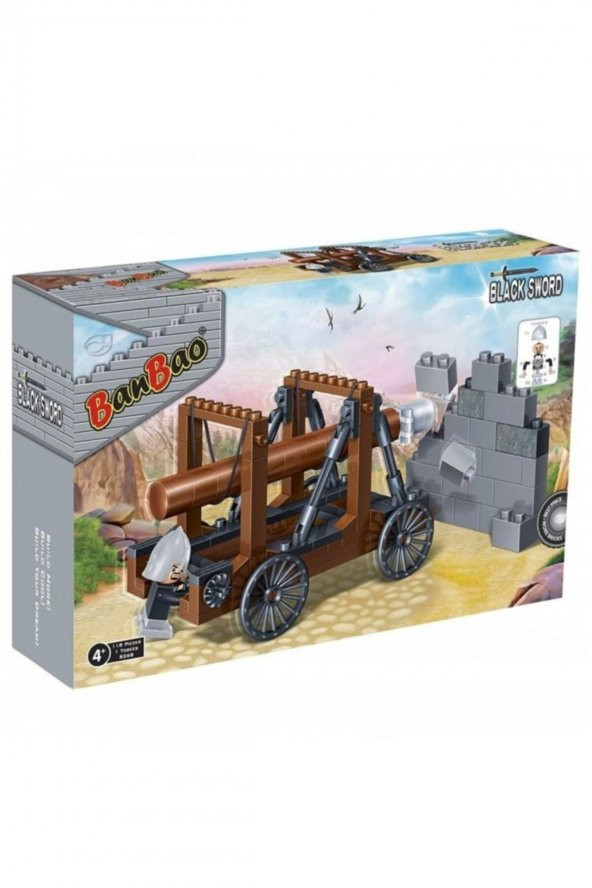 Banbao 118 Parça Kale Yıkma Aracı - Resim 2
