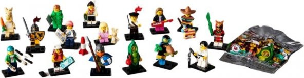 Lego Mini Figures Seri 20 71027 - Resim 3