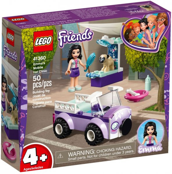 LEGO®  Friends 41360 Emmanın Veteriner Kliniği ürün görseli 1