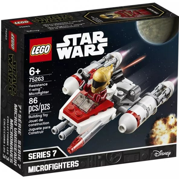 LEGO® Star Wars™ 75263 Resistance Y-wing™ Mikro Savaşçı ürün görseli 1