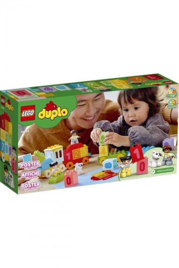 LEGO Duplo 10954 Number Train - Learn To Count - Resim 2