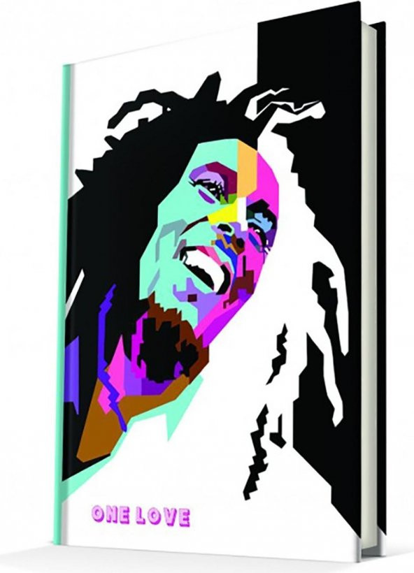 Deffter Pop Art Bob Marley Defter ürün görseli 1