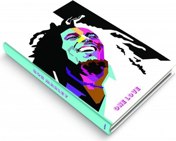 Deffter Pop Art Bob Marley Defter - Resim 2