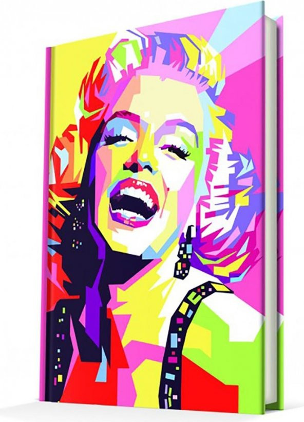 Deffter Pop Art Marilyn Monroe Defter ürün görseli 1