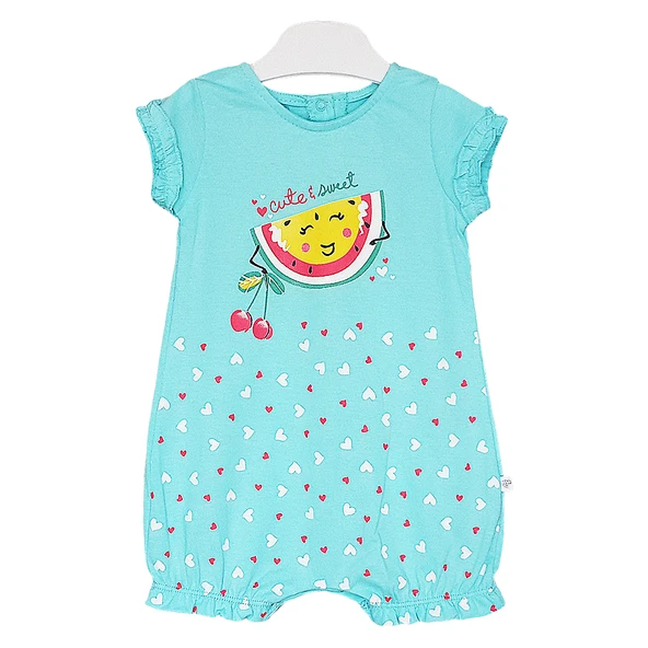 Caramell Bebek Tulumu - TK7043 Fresh - Su Yeşili ürün görseli 1