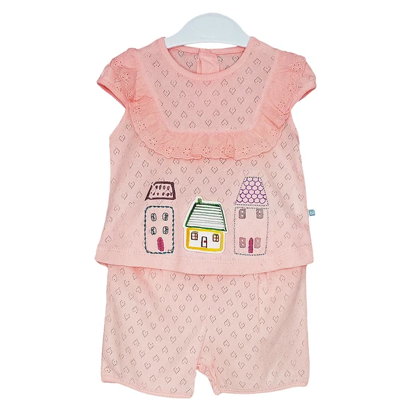Bibaby Summer Days Bebek Takımı - 2 li - Somon ürün görseli 1