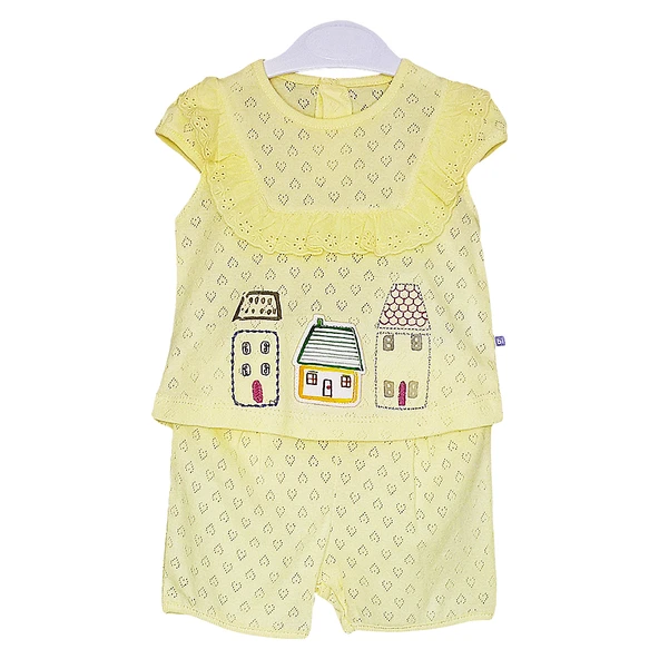 Bibaby Summer Days Bebek Takımı - 2 li - Sarı ürün görseli 1