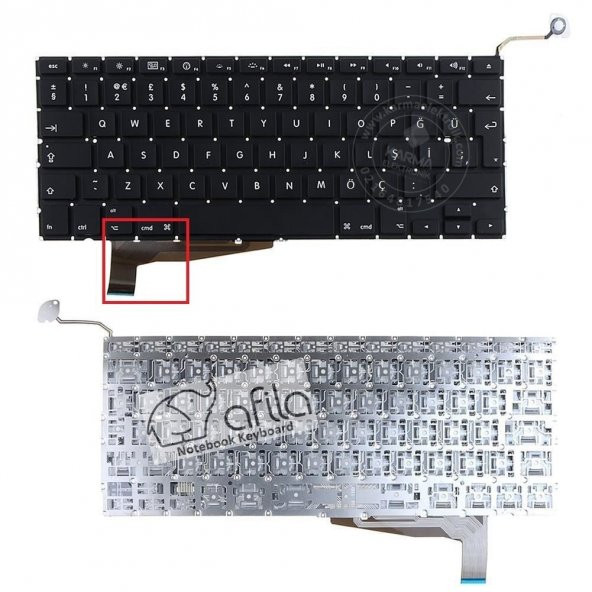 Apple MacBook Pro A1286 (2008) Notebook Klavyesi TR (B.Enter) ürün görseli 1