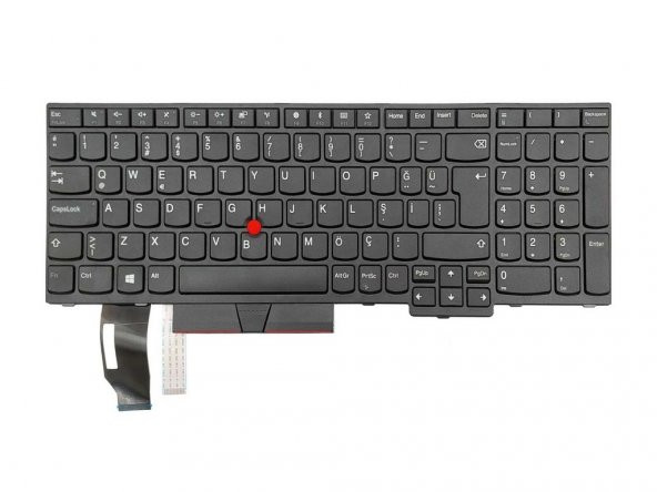 Lenovo ThinkPad E580 Notebook Klavye - Tuş Takımı / Siyah - TR nk-kr50681s-331798 ürün görseli 1