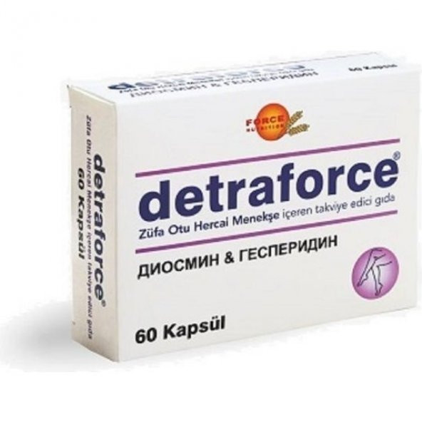 Force Nutrition Detraforce 60 Kapsül ürün görseli 1
