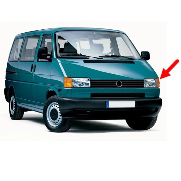 VW Transporter T4 1991-2003 Ön Sol Sinyal Lambası Sarı 701953049 ürün görseli 1