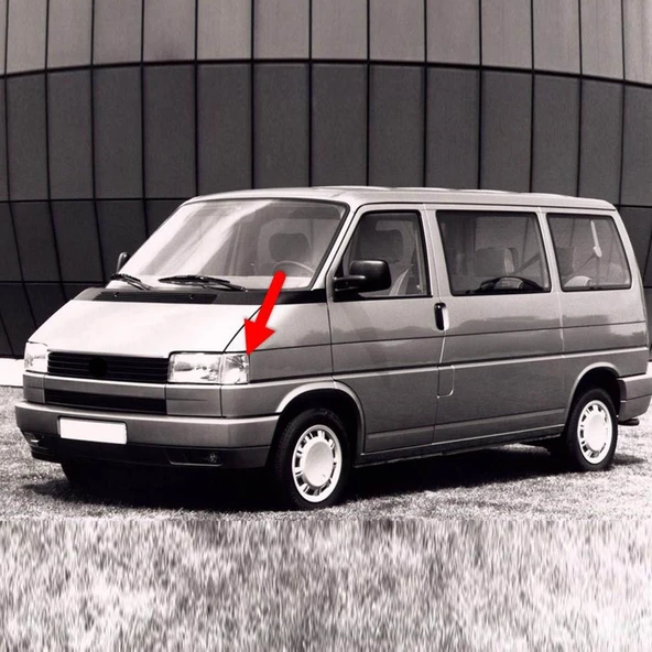VW Transporter T4 1991-2003 Ön Sol Sinyal Lambası Beyaz 7D0953041F ürün görseli 1