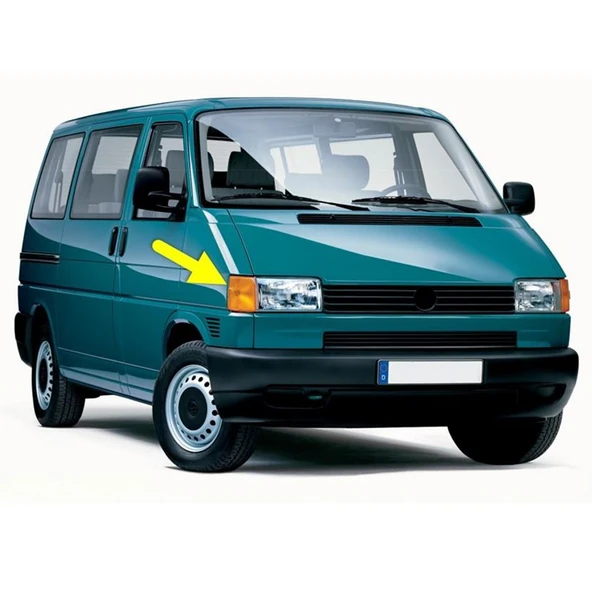 VW Transporter T4 1991-2003 Ön Sağ Sinyal Lambası Sarı 701953050 ürün görseli 1