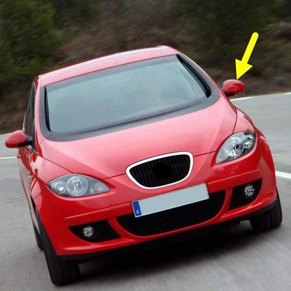 Seat Altea 2004-2008 Sol Yan Dış Dikiz Ayna Kapağı 6L0857537 ürün görseli 1