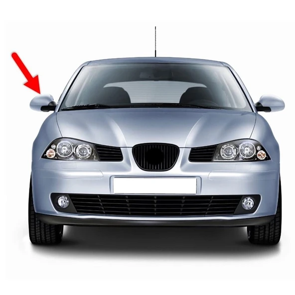 Seat Cordoba 2003-2009 Sağ Yan Dış Dikiz Ayna Kapağı 6L0857538 ürün görseli 1