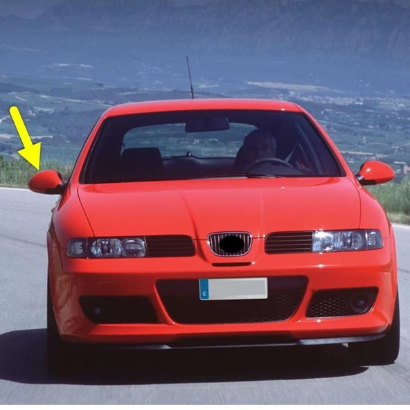 Seat Leon MK1 2003-2005 Sağ Yan Dış Dikiz Ayna Kapağı 6L0857538 ürün görseli 1