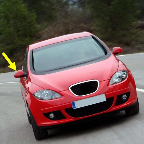 Seat Altea 2004-2008 Sağ Yan Dış Dikiz Ayna Kapağı 6L0857538 ürün görseli 1