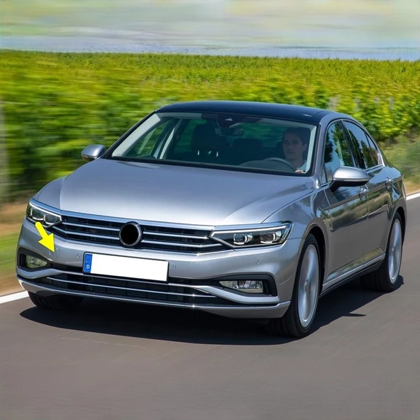 VW Passat B8.5 2020-2023 Ön Tampon Çeki Demiri Kapağı 3G0807155D ürün görseli 1