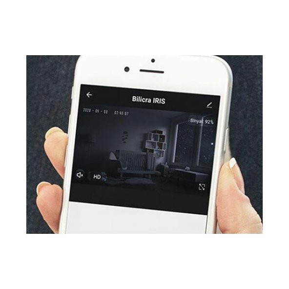 Bilicra Iris Mini 1080p Wi-Fi Akıllı Kamera - Resim 4