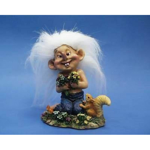 WISE Veronese Serisi-WISE TROLL - ÇİÇEKLİ-11*7,5*6,5 CM. ürün görseli 1