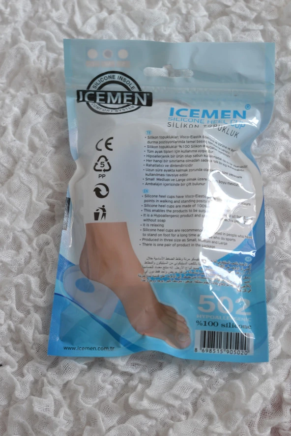 İCEMAN 502 SİLİKON TOPUKLUK - Resim 3