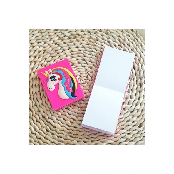 Pembe Unicorn Kokulu Not Defteri ürün görseli 1