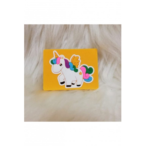 Sarı Unicorn Kokulu Not Defteri ürün görseli 1