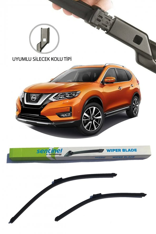 Nissan X-trail Marka Silecek Takımı Sağ Ve Sol ürün görseli 1