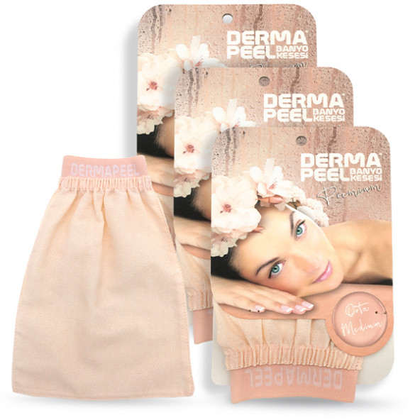 Dermapeel Premium Woman Banyo Kesesi 3lü Set ürün görseli 1