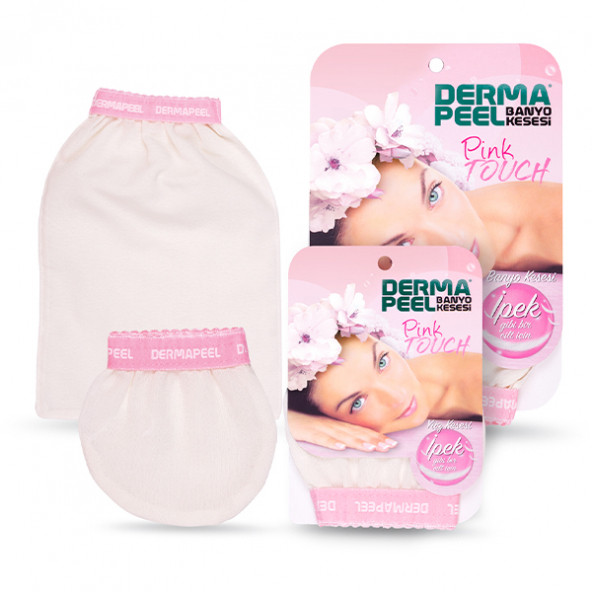 Dermapeel Pink Touch Kese '' Pink Touch Yüz Kesesi Set ürün görseli 1