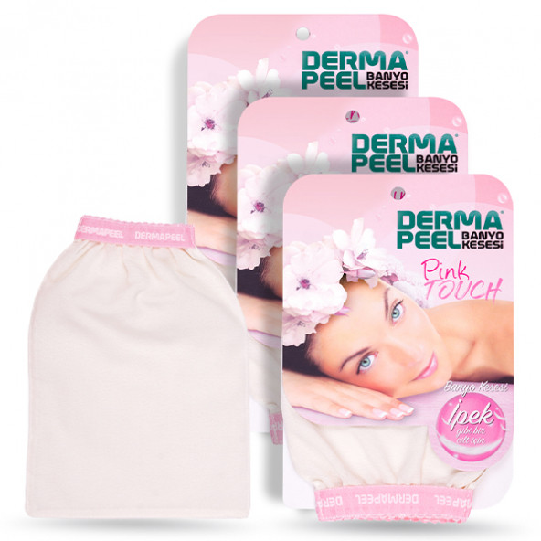Dermapeel Pink Touch Banyo Kesesi 3lü Set ürün görseli 1