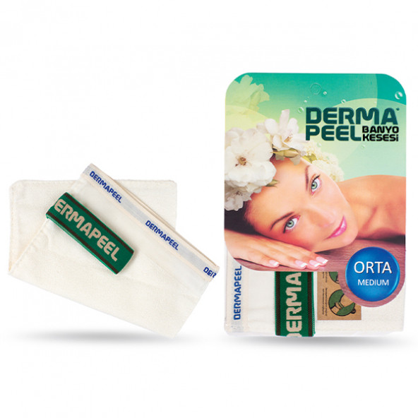 Dermapeel Orta Kalın Floş Banyo Kesesi 3lü set - Resim 2