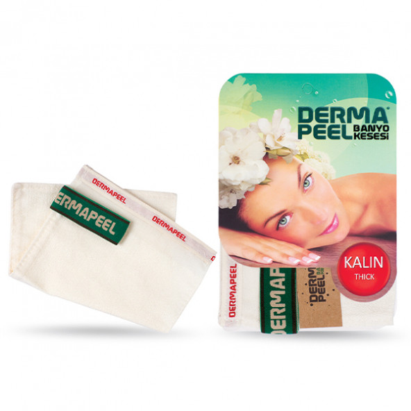 Dermapeel Kalın Floş Banyo Kesesi 3lü Set - Resim 2
